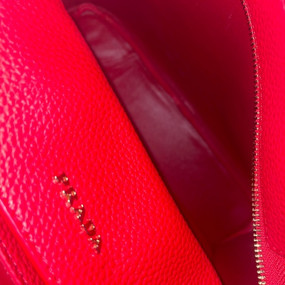 Prada Scarlet Leather Satchel - Picture 3 of 11